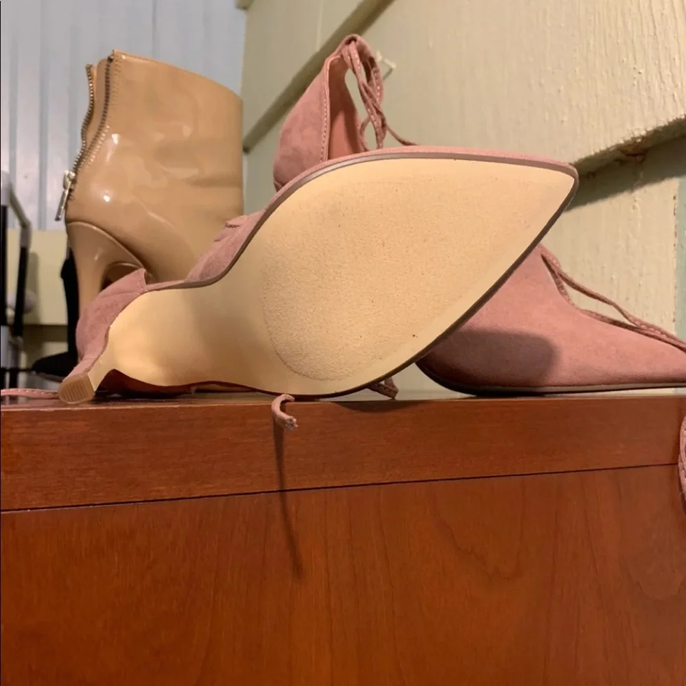 Deep Blush pink pumps - Picture 3 of 3
